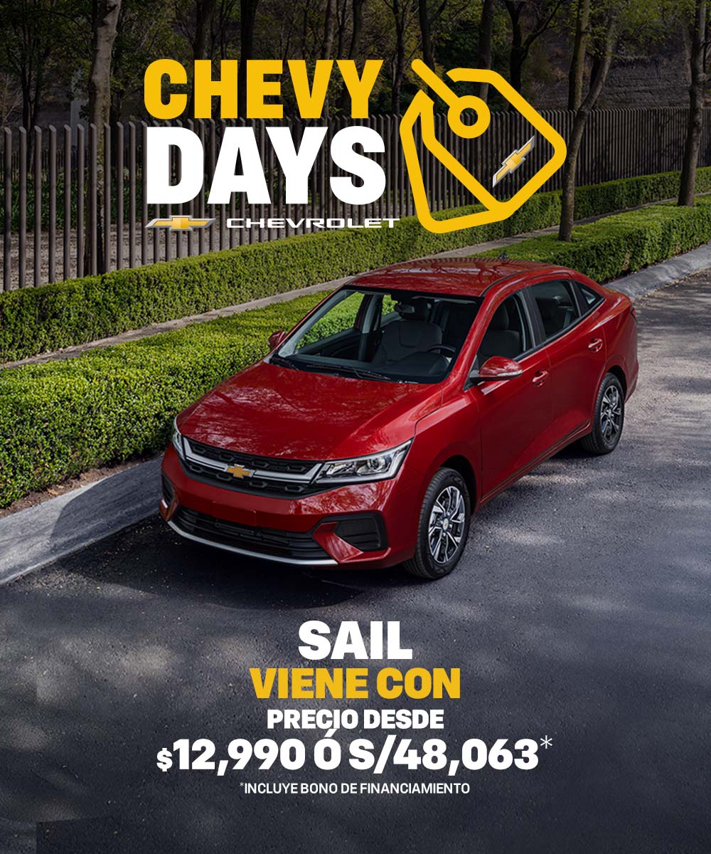 Chevrolet Sail Sedán: autos Chevrolet en Incamotors