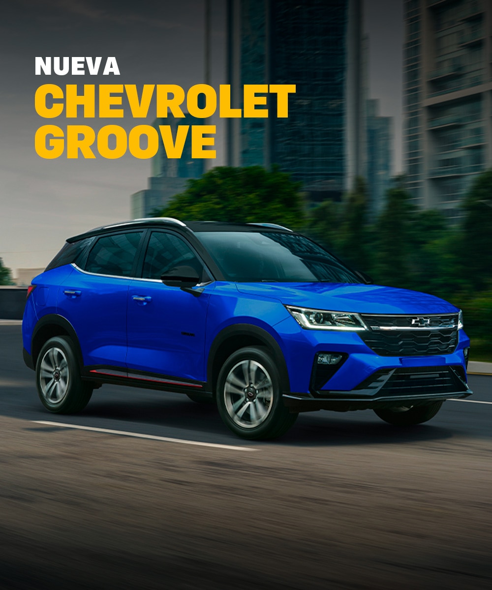 Nueva Chevrolet Groove 2026 color azul