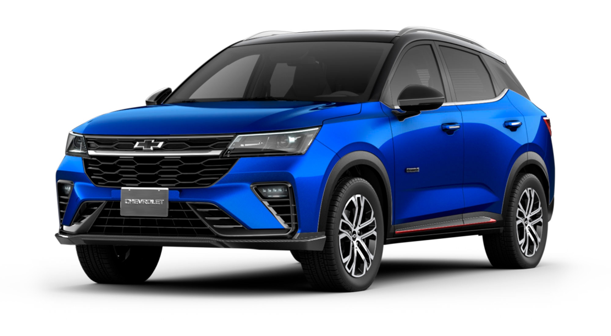 Chevrolet Groove RS MT 2026 color azul techo negro