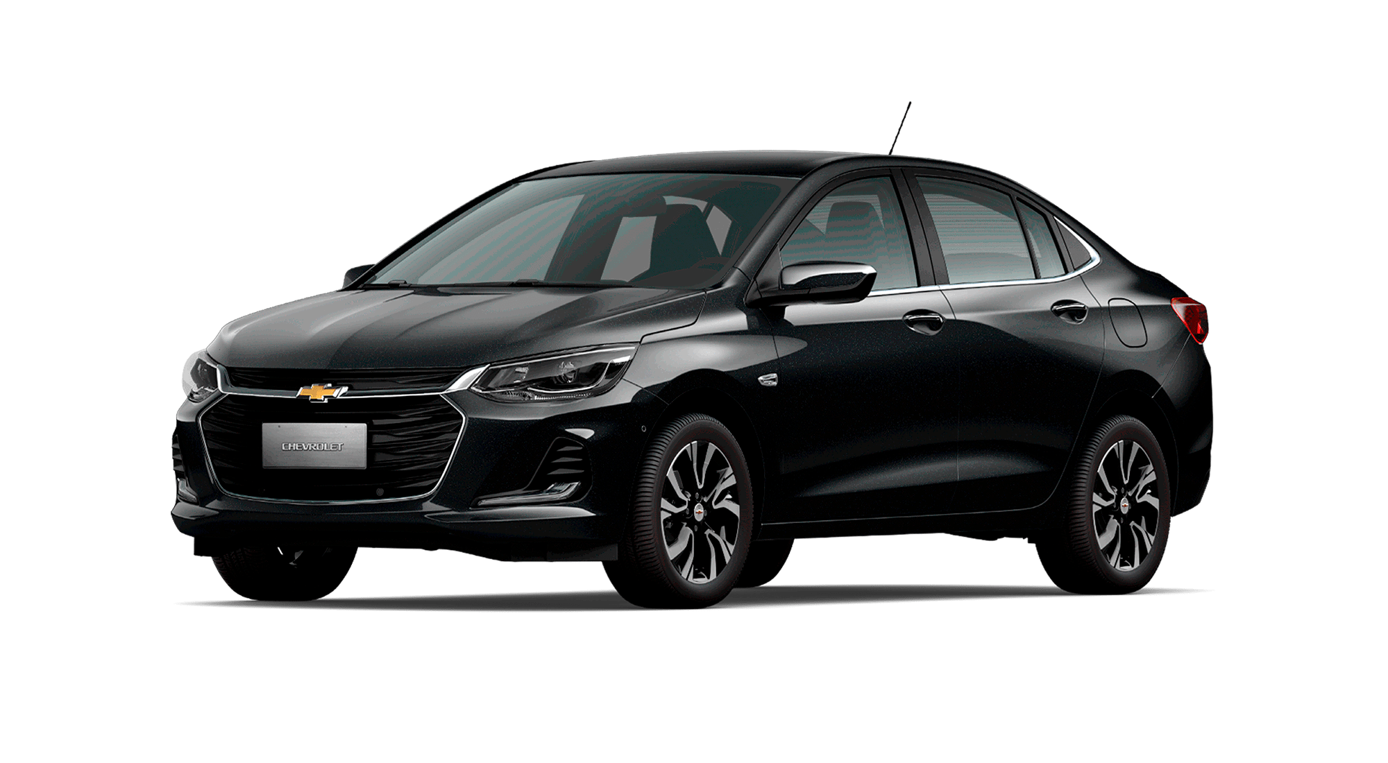 Onix Turbo Sedán - Negro Metálico